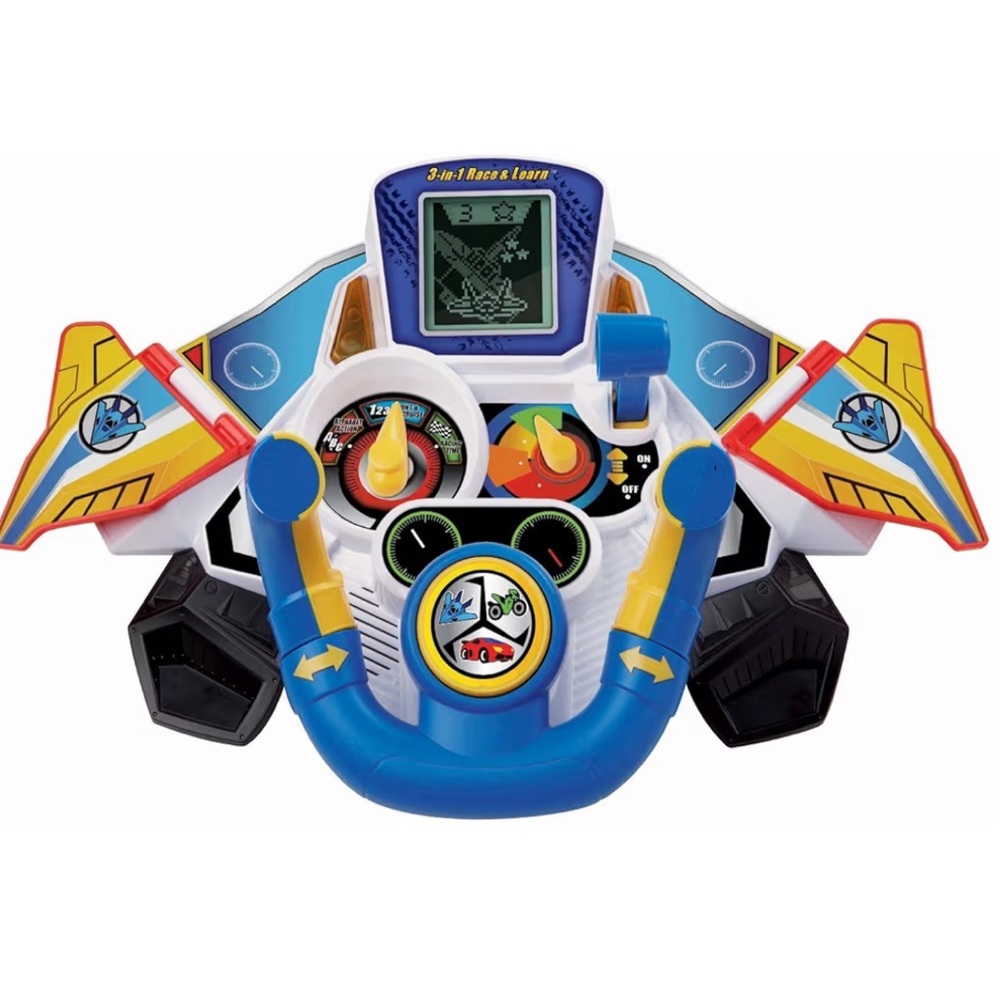 VTECH 3 in 1 race and learn - Interactive Racing Steering Wheel Toy